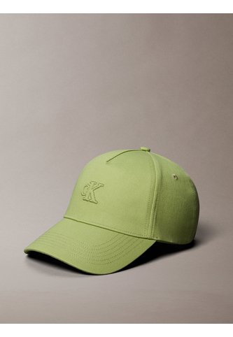 Gorra Verde Con Bordado Monograma Calvin Klein Calvin Klein