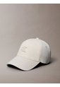Gorra Blanca Con Bordado Monograma Calvin Klein de Calvin Klein