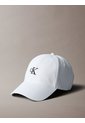 Gorra Blanca Con Monograma Bordado Calvin Klein de Calvin Klein