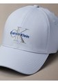 Gorra Azul De Algodón Con Monograma Bordado Calvin Klein de Calvin Klein