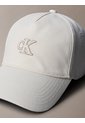 Gorra Blanca Con Bordado Monograma Calvin Klein de Calvin Klein