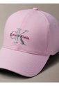 Gorra Rosa De Algodón Con Monograma Bordado Calvin Klein de Calvin Klein