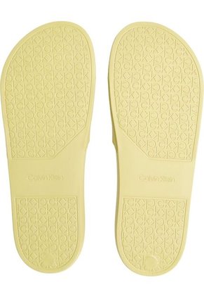 Sandalias Verde Con Logotipo Calvin Klein