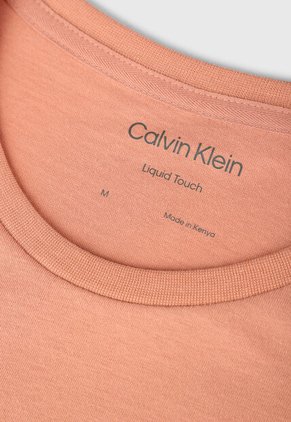 Polo Calvin Klein Terracota Claro
