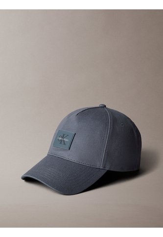 Gorra Gris Con Parche De Goma De Monologo Calvin Klein Calvin Klein