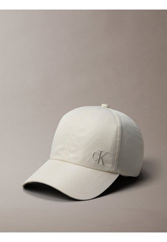 Gorra Beige Con Bordado Monograma Calvin Klein Calvin Klein