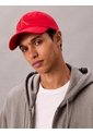 Gorra Roja De Béisbol Con Logo Monograma A Capas Calvin Klein de Calvin Klein
