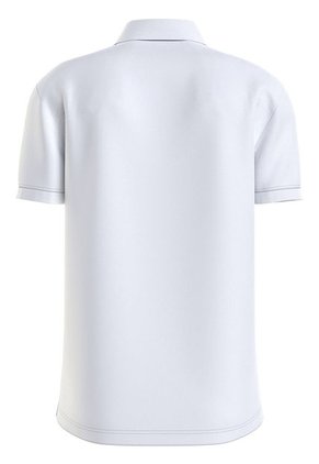 Polo Con Cinta Con El Logo Blanco Hombre Blanco Calvin Klein