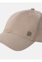 Gorra Beige De Béisbol Con Aplique Metálico De Logo Calvin Klein de Calvin Klein