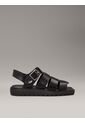 Sandalias Negro De Pescador De Cuero Calvin Klein de Calvin Klein