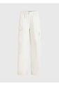 Pantalón Blanco Cargo Recto De Algodón Calvin Klein de Calvin Klein