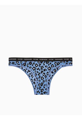 Pantie Azul Tipo Brasilera En Microfibra Para Mujer Calvin Klein