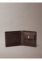 Billetera Gris Plegada Con Logo Monograma Con Monedero Calvin Klein de Calvin Klein