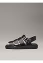 Sandalias Negro De Pescador De Cuero Calvin Klein de Calvin Klein