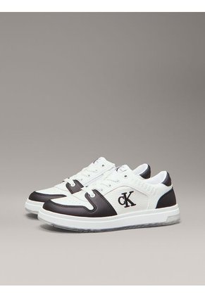 Tenis Negro Infantiles Con Monograma Calvin Klein