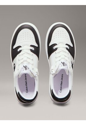 Tenis Negro Infantiles Con Monograma Calvin Klein