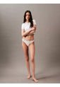 Pantie Beige Tipo Tanga - Modern Logo Calvin Klein de Calvin Klein