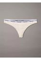 Pantie Beige Tipo Tanga - Modern Logo Calvin Klein de Calvin Klein