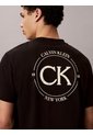 Camiseta Negra Con Estampado Gráfico Calvin Klein de Calvin Klein