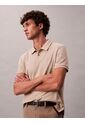 Polo Blanco De Manga Corta En Tejido Piqué Calvin Klein de Calvin Klein