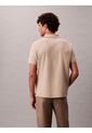 Polo Blanco De Manga Corta En Tejido Piqué Calvin Klein de Calvin Klein