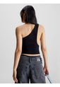Top Negro De Punto Milano Con Hombro Descubierto Calvin Klein de Calvin Klein
