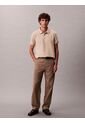 Polo Blanco De Manga Corta En Tejido Piqué Calvin Klein de Calvin Klein