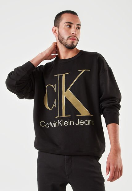 Buzo Negro-Dorado Calvin Klein