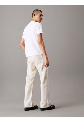 Camiseta Blanca Con Logo Calvin Klein