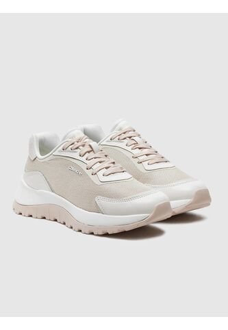 Tenis Gris Runner Lace Up Mesh Calvin Klein Calvin Klein