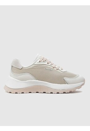 Tenis Gris Runner Lace Up Mesh Calvin Klein