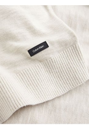 Saco Casual Manga Larga Beige Hombre Beige Calvin Klein