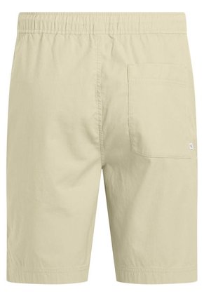 Bermudas Beige Con Textura Lineal Calvin Klein