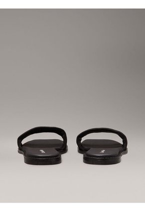 Sandalias Negro De Lona Calvin Klein