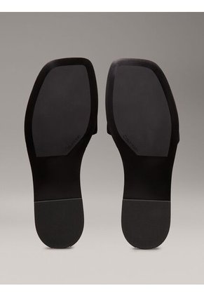 Sandalias Negro De Lona Calvin Klein