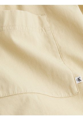 Bermudas Beige Con Textura Lineal Calvin Klein