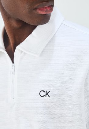 Polo Blanco Calvin Klein
