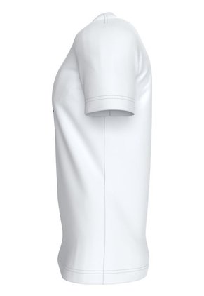 Camiseta Blanca Con Monograma Delineado Calvin Klein