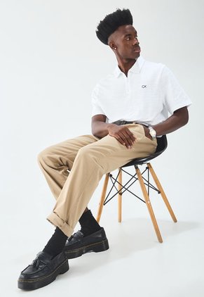 Polo Blanco Calvin Klein