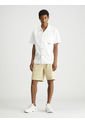 Bermudas Beige Con Textura Lineal Calvin Klein de Calvin Klein
