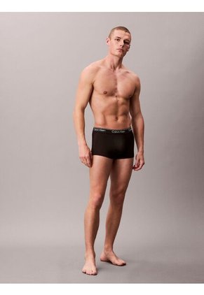 Pack Negro De 3 Bóxers De Talle Bajo - Microfibre Stretch Calvin Klein