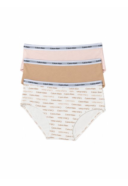 Paquete Multicolor De 3 Hipster Para Niñas Calvin Klein