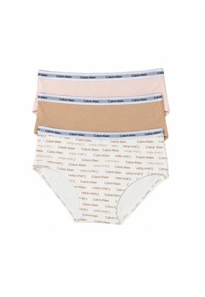 Paquete Multicolor De 3 Hipster Para Niñas Calvin Klein