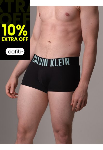 Pack Negro De 3 Bóxer Trunk Calvin Klein