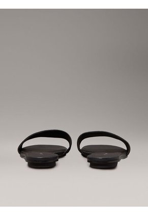 Sandalias Negro De Jacquard Con Logo Calvin Klein