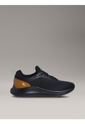 Tenis Negro Eva Runner De Malla Calvin Klein