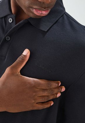 Polo Negro Calvin Klein