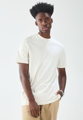 Camiseta Marfil Calvin Klein Calvin Klein
