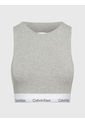 Top Gris De Espalda Abierta - Modern Cotton de Calvin Klein