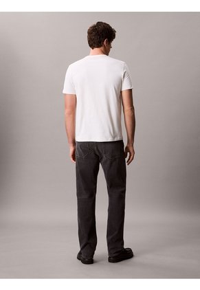 Camiseta Beige Sport Con Mini Monograma Calvin Klein